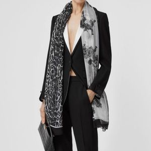 Burberry Silk Scarf Angel Leopard